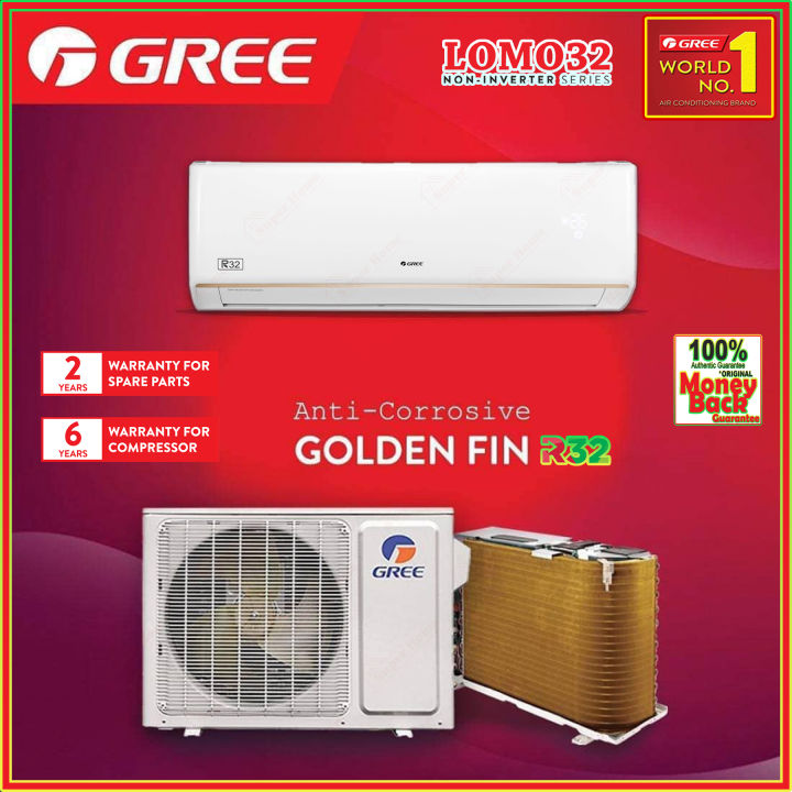 Gree 10hp Non Inverter Air Conditioner Gwc09qc K6nnb4bi And Gwc09qc K6nne4bo Lomo32 Series Cold 3892