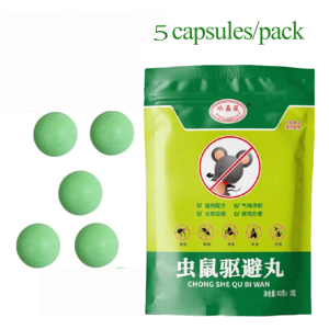 20PCS Mouse Repeller Rat Killer Mothballs for Rats Efficient Insect Rats Rat Repellant for Car Non-Toxic