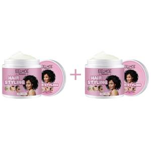 【Hot Sale】Eelhoe Hair Wax Styling For Women Styling Frizz Fixed Fluffy Gel Line Professional Long Lasting Hair Hold Cream Hair Styling Wax Stick Prevent Frizz Arrange Loose Non-Greasy Broken Hair Shiny Care Fixed Hairstyle Cream