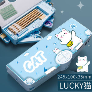 Pencil Case Large Functional Pencil Box Case Storage Stationery Kartun Kotak Pensil 铅笔盒