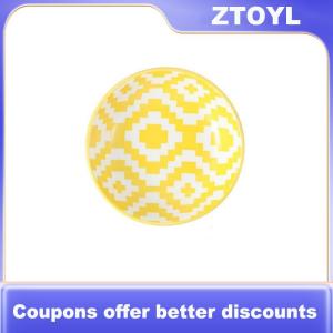 【ZTOYL】 Ceramic Condiment Dishes Bohemian Style Plates Sauce Dishes Suitable For Kitchens Restaurants Sushi Shops And Picnics
