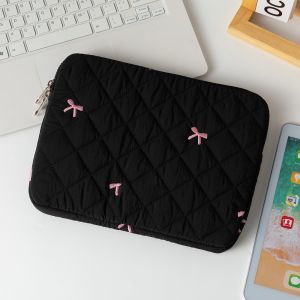 Laptop bag Korean style ins embroidered bow suitable for 10/11inch 13/14inch 15/15.6inch shockproof inner bag
