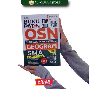 Buku Paten Olimpiade Sains Nasional Geografi 2025 Soal Pengetahuan Persiapan Ujian Sma Pixelindo