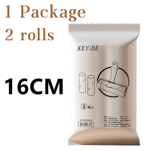 [✅SG Ready Stock] New Lint Roller Mop Dust Pet Hair Removal Extendable Rod Refill Sticky Paper Carpet Rug Bed Clothes