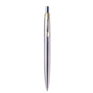 KEYOOL Press Tyle Ballpoint Pen Metal Business Writing Tools High Quality with Blue/Black Ink Refill Neutral Pen Students Gift
