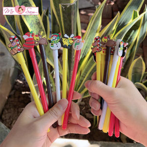Set 20 bút đặc biệt noel chủ đề Christmas quà tặng giáng sinh tặng kèm túi zip Thế Vinh Store