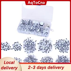 [COD] AqToCna Ship within 24 hours Self-adhesive mixed eyes for toys doll googly wiggly eyes diy accessories