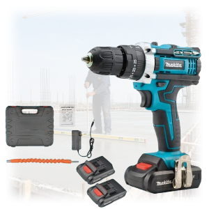 Makita Cordless Electric Screwdriver – 18V Rechargeable Compact & Portable for Precise Drilling