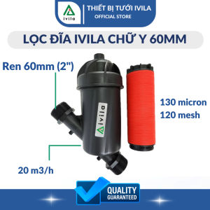 Lọc đĩa IVILA chữ Y phi 60mm /75mm  lọc cặn rác dùng trong hệ thống tưới  thiết bị làm sạch nguồn nước lọc nước đầu nguồn