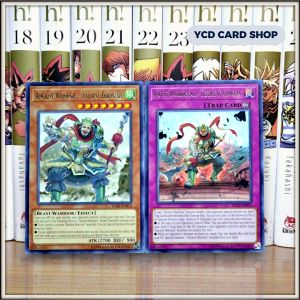 Thẻ bài Yugioh Chính hãng Ancient Warriors– Valiant Zhang De  (Trương Phi ) – Rare