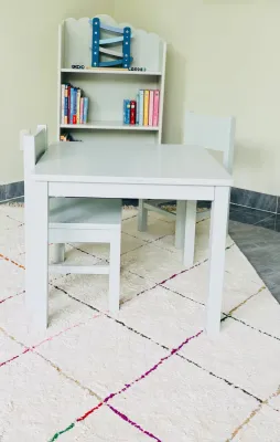 Nội thất Montessori cho bé sơ sinh Bộ bàn ghế trẻ em bằng gỗ Nội thất trẻ em bằng gỗ chất lượng cao Bộ Nội Thất Gỗ Montessori Cao Cấp Cho Trẻ Em – Thân Thiện Môi Trường Sơn & Hoàn Thiện Theo Tiêu Chuẩn Pháp