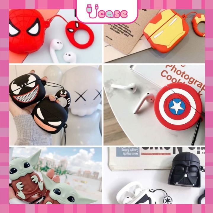 PROMO] COD Case Airpods Gen 1/2 Gen Pro Inpods 12 i12 3D