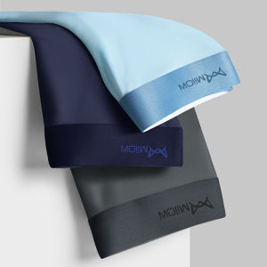 CMENIN  3Pcs Men Boxer Shorts Graphene Antibacterial Man Underwear Ice Silk Boxers Solid Breathable Boxershorts Male Panties L-5XL M1511