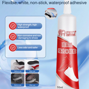 Super Strong Shoe Glue Multipurpose Sole Repair Adhesive Traceless Waterproof Gam Kasut 强力补鞋胶