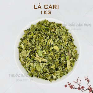 Lá cà ri Ấn Độ 1kg curry leaves gia vị nấu cà ry cari khô thơm - Lãn Ông