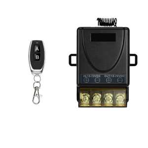 Relay Switch AC 220 DC 12V 1CH Remote Control Saklar ON /OFF Elektronik