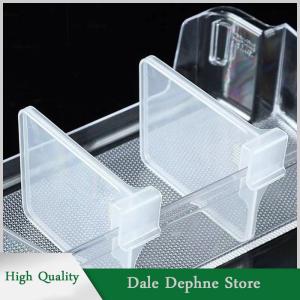 [Dale Dephne] 10 cái tủ lạnh bảng phân vùng lưu trữ có thể thu vào nhựa Divider có thể điều chỉnh phân vùng nẹp nhà bếp chai có thể tổ chức