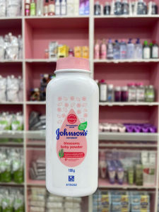 Chai phấn baby JONHSONS BABY HỒNG 100G