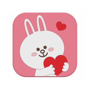 100% Authentic Line Friends Wireless Charger Fast Charging 5W/7.5W/10W/15W Portable Charger for mobile phones Bluetooth headsets with Indication Display BROWN SALLY CONY LF721