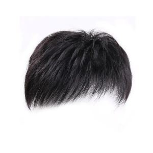 Hair Toupee Pria Rambut Asli / Toupee Pria Cowok Rambut Asli / Rambut Palsu Pria Botak Ventilasi Alami