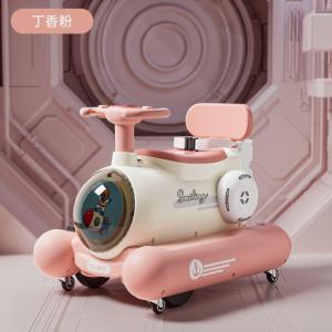 Xe điện trẻ em đa chức năng có thể chạy bằng điện hoặc trượt như xe chòi chân dành cho bé từ 2-6 tuổi có đèn và nhạc