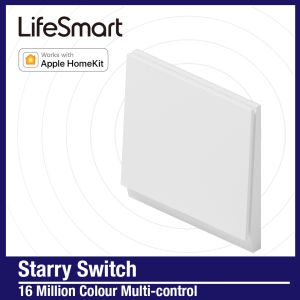 [LifeSmart] White Starry Switch Smart Light Switch Smartphone Control Home Appliance