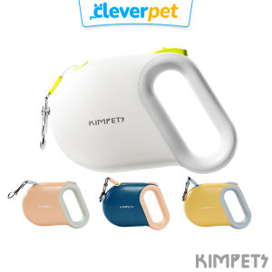 Kimpets สายจูงสปริงสุนัข ยาว 5 เมตร สายจูงยืดหด หมา แมว พกพาง่าย Pet Leash CleverPet