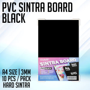 Printing View - QUAFF Black PVC Sintra Sheet 3mm | A3/A4 (10pcs/pack)