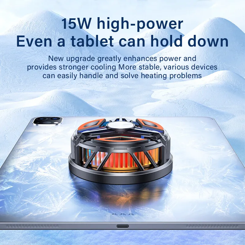 Mobile phone heat sink ipad radiator Portable Magnetic Display Phones Cooler Magnetic Phone Cooling Clip Back-Clip2 in 1 Game Cooler Universal Heat Sink 手机散热器