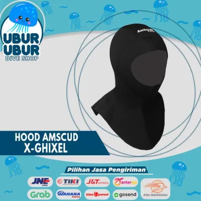 Hood X-GHIXEL 3mm - Pelindung kepala selam / Hood Diving