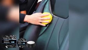 Auto Leather Care Balm Glycerin Stain Shield for Car Seats Dashboard and Interior Maintenance 50g 50g