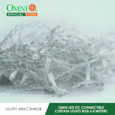 OMNI LED DC Connectible Curtain Christmas Lights - LXL29V-C