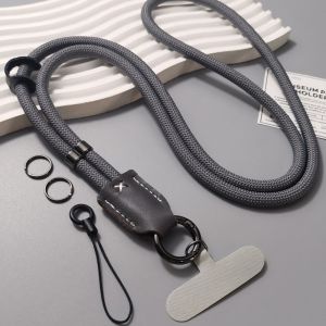 COMPILA Có thể điều chỉnh Dây đeo điện thoại di động Dài Cổ treo Chuỗi điện thoại di động Đa chức năng Có thể tháo rời Dây đeo điện thoại chéo Nam Nữ