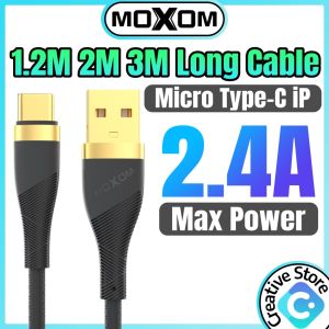2M Cable 3M Cable Original Moxom Cable Type C Cable 2 Meter 3 Meter Cable Android Micro Cable