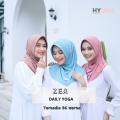 Hyuna - Hijab Instan Bergo Sport Khimar Sporty Jersey Premium Size S Daily Yoga Zea Series. 