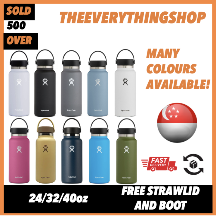 Hydro Flask Hydroflask 32oz Wide Mouth Insulation Bottle Lazada Singapore