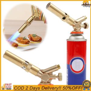 【Ciflying1】 Butane Torch with Adjustable Flame Culinary Torch for Creme Brulee BBQ Baking