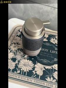 Ceramic Foaming Hand Soap Dispenser Foam Pump Dispenser for Bathroom Countertop Refillable Liquid Soap Dispenser 1pc 10oz 300ml2026