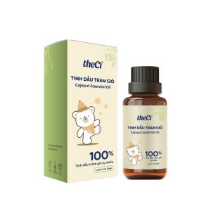 Tinh dầu tràm cho bé dầu tràm cho bé sơ sinh tinh dầu tràm Huế dầu tràm gió nguyên chất TheCi giữ ấm chống muỗi 50ml - Happy Home 4U