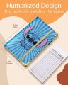 Akkya Server Book for Waitress Cute Serving Books with Zipper Pocket Accessories Cartoon Leather Server Check Book Restaurant Server Booklet Ticket Book Holder Blue. 