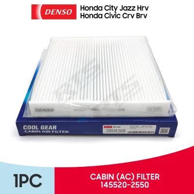 Denso Aircon AC / Cabin Air Filter for Honda City Jazz Hrv | Civic | Crv | Brv | Brio | Mobilio | 145520-2550