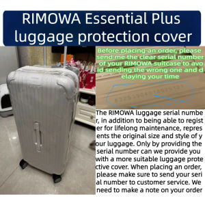 Suitable for Rimowa luggage protective cover original protective cover essential luggage protective cover Salsa air protective cover classic luggage protective cover Rimowa essential trunk plus protective cover