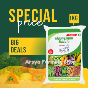 Pak Tani Magnesium Sulfat MgSO4 1 Kg