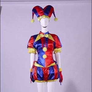 The Magical Digital Circus: Pamni cos Clown Girl Pomni Anime cosplay Halloween cos Clothing
