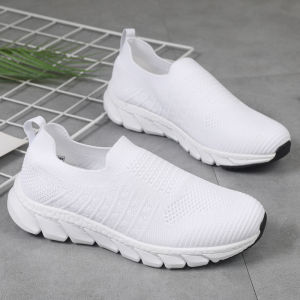 [Free Shipping] Breathable Knit Hollow WomenS Shoes Soft Sole Outdoor Running Shoes Lightweight Lace-Up CoupleS Sports Hollow WomenS Shoes For Summer