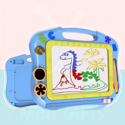 【Mini Gifts】Travel Size Magnetic Drawing Board Toddler Toys Sketch Writing Colorful Erasable Sketching Pad Birthday Gift