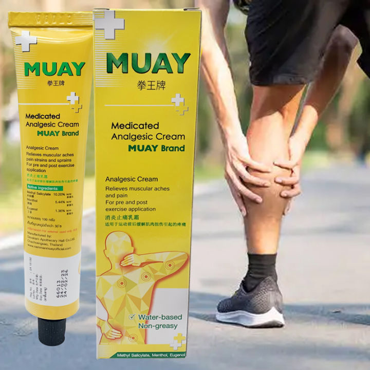 100g Original Thailand Muay Massage Analgesic Balm Effective Relieving ...