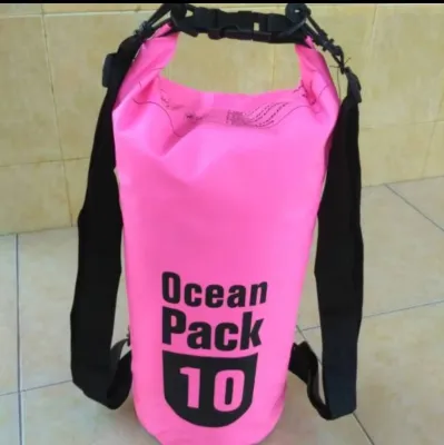 DRY BAG 10L OCEAN PACK DUA TALI RANSEL TAS WATERPROOF ANTI AIR