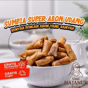(GRATIS ONGKIR) Sumpia Udang Khas Cirebon Isi 1 kg Cemilan Kiloan / Makanan Instan / Snack Ringan