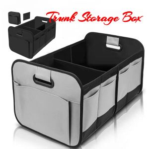 Foldable Car Storage Box Large Capacity Multiple Car Trunk Organizer